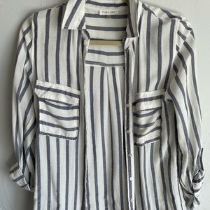 Stitch Fix stripped button down top